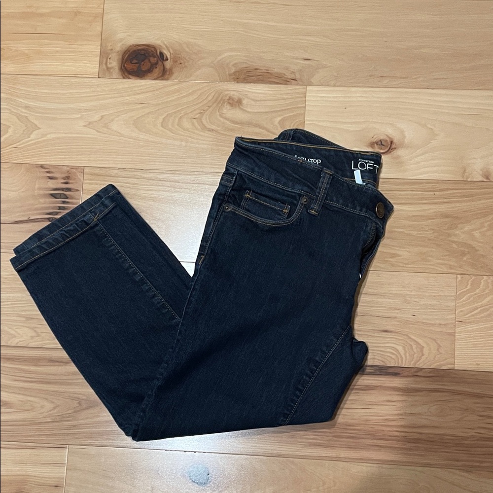 LOFT Indigo Denim Pants